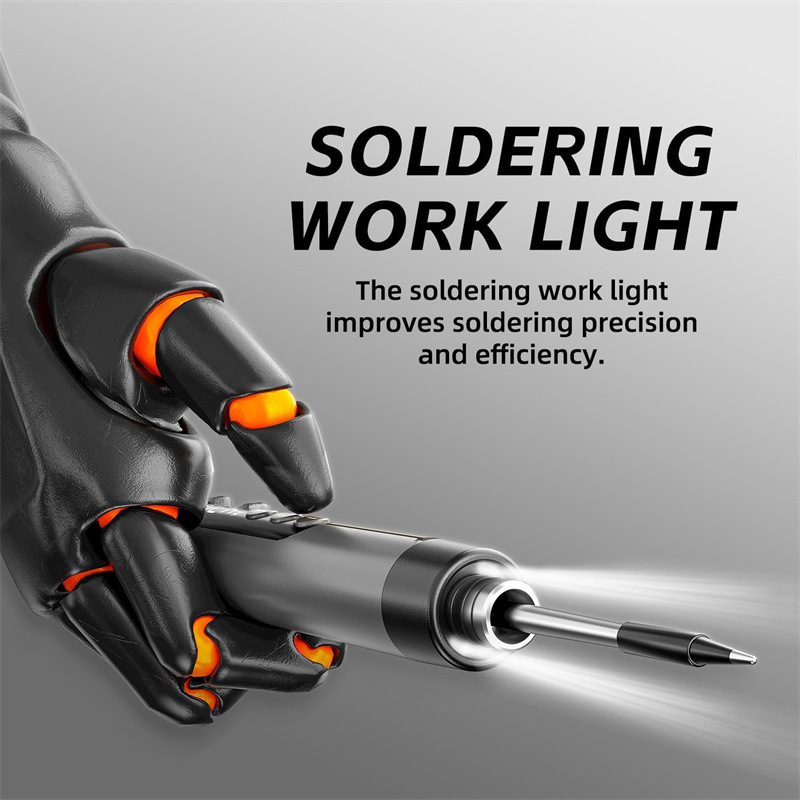 Mini Rechargeable Electric Soldering kit w/case.